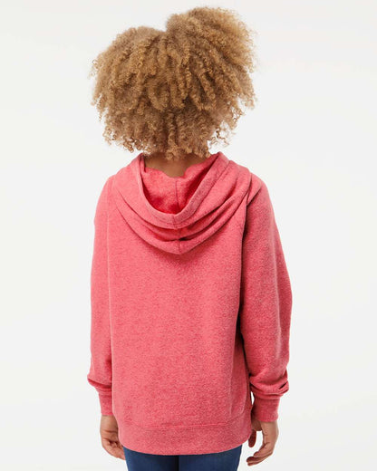 Youth Lightweight Special Blend Raglan Hooded Sweatshirt