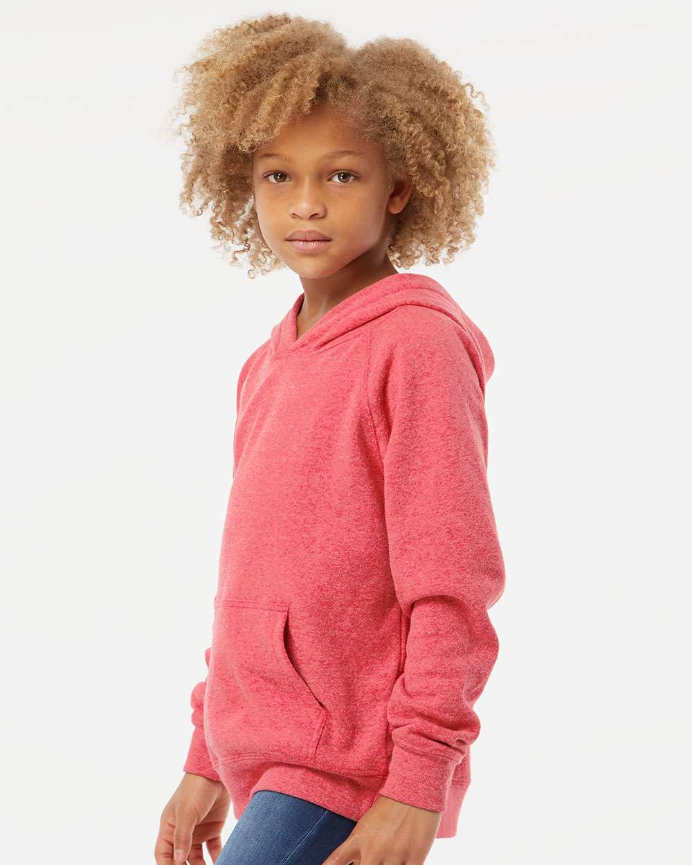 Youth Lightweight Special Blend Raglan Hooded Sweatshirt