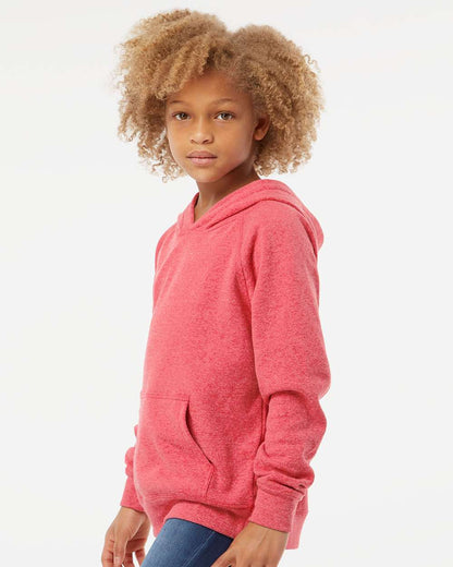 Youth Lightweight Special Blend Raglan Hooded Sweatshirt