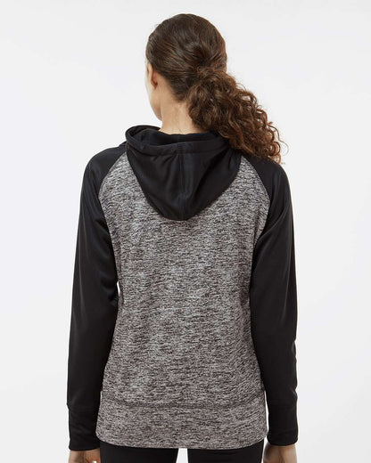 WomenÃ‚â€™s Colorblocked Cosmic Fleece Hooded Sweatshirt