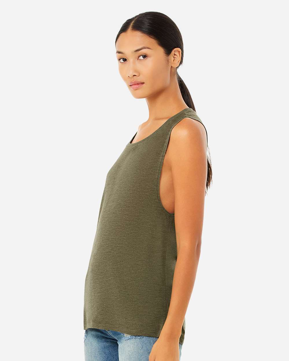 Women's Flowy Scoop Muscle Tank