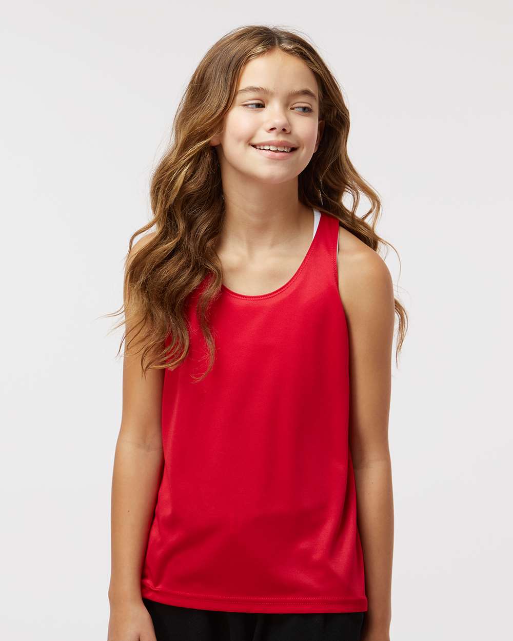 GirlsÃ‚â€™ B-Core Racerback Tank Top