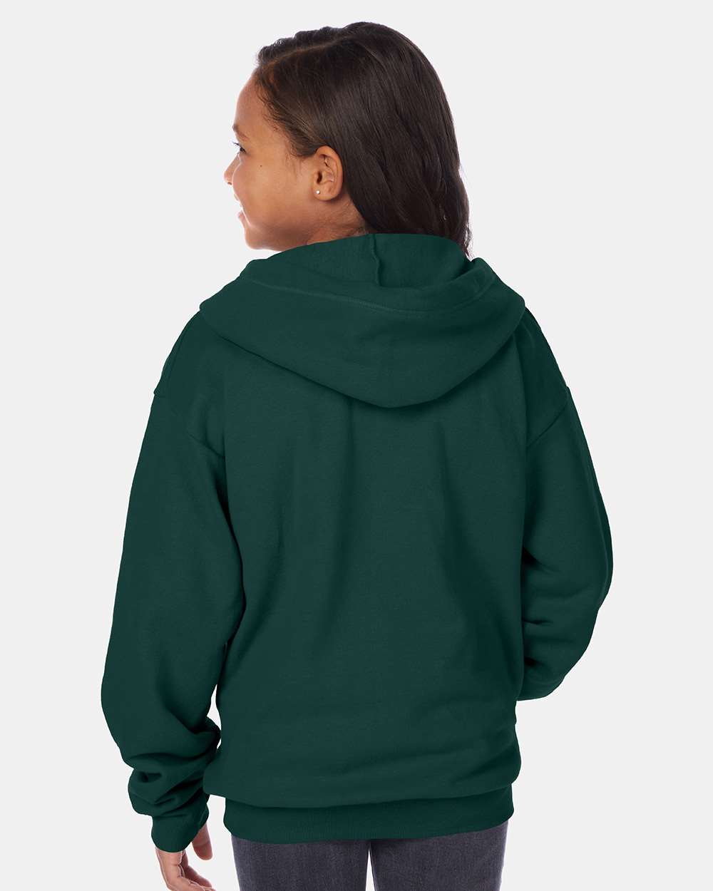 Youth EcoSmartÃ‚Â® Full-Zip Hooded Sweatshirt