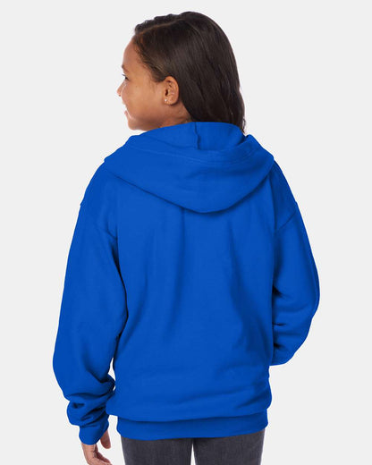 Youth EcoSmartÃ‚Â® Full-Zip Hooded Sweatshirt