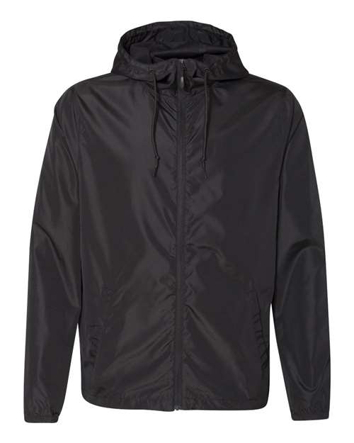 Independent Trading Co. Men's Lightweight Windbreaker Full-Zip Jacket