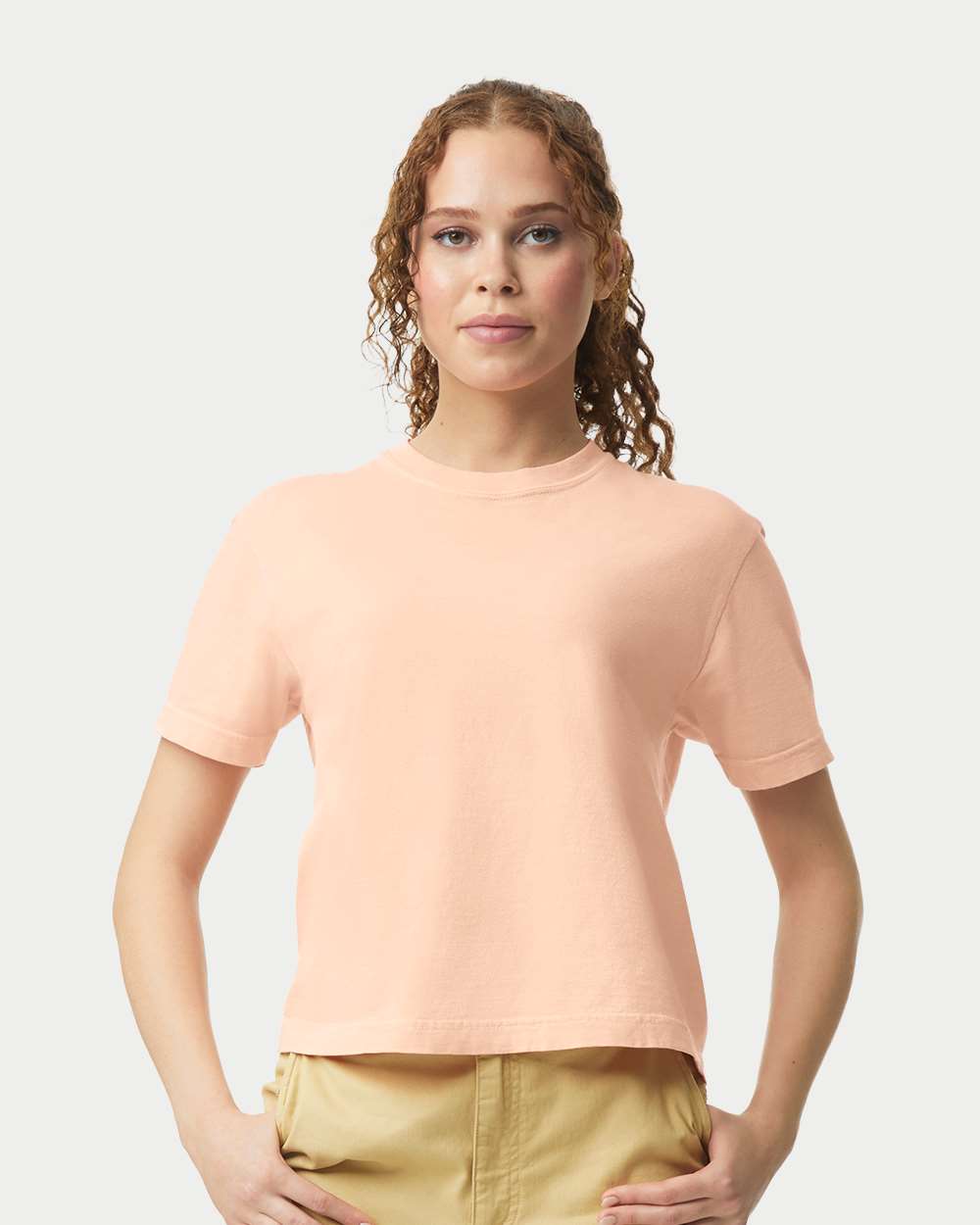 Women's Garment-Dyed Heavyweight Boxy T-Shirt