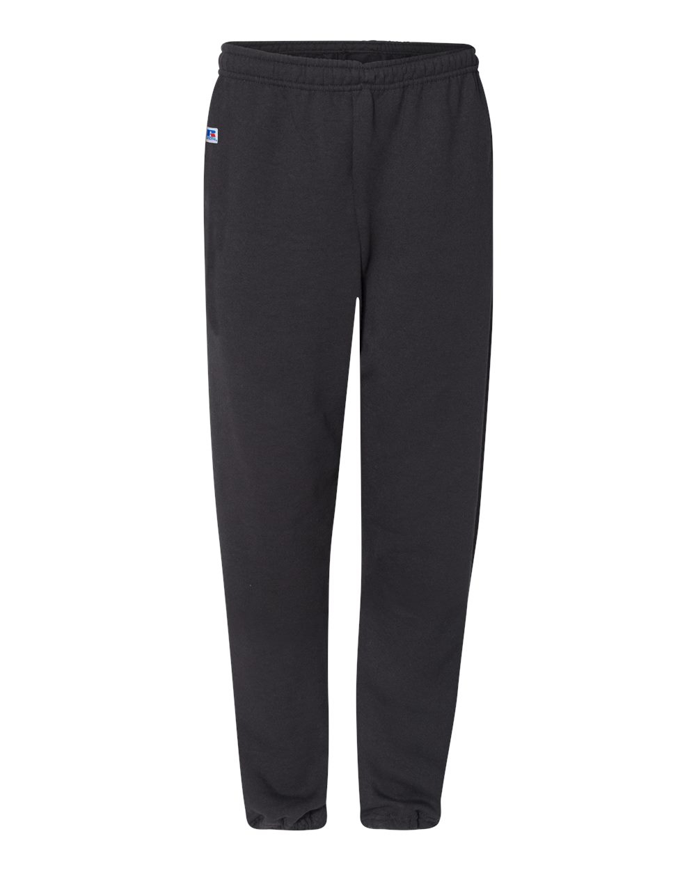 Russell Athletic Men's Big and Tall Cotton Jersey Pant w Pockets Mens Sweatpants Black
