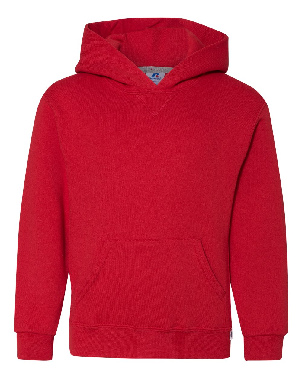 Russell Athletic Boys Dri-Power Fleece and Sweatshirts Athletic Hoodies, Hoodie - Red, Large US