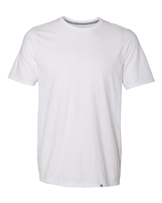 Russell Athletic Men's Dri-Power Raglan Tee, White, XXX-Large