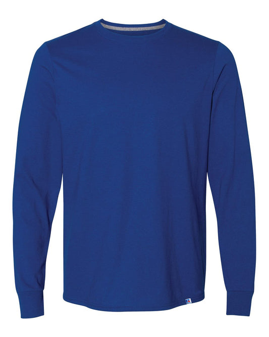Russell Athletic Men's Athletic Long Sleeve Tee, Royal, XX-Large