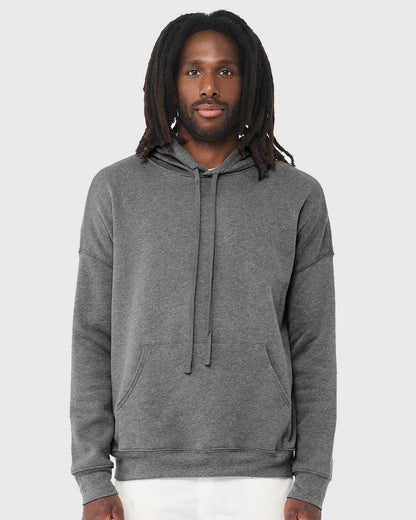Unisex Sponge Fleece Drop Shoulder Hoodie Sweatshirt