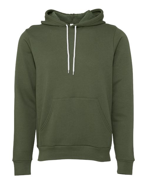BELLA + CANVAS Unisex Sponge Fleece Hoodie Sweatshirt
