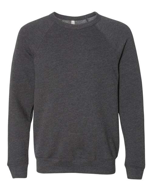 BELLA + CANVAS Unisex Sponge Fleece Raglan Crewneck Sweatshirt