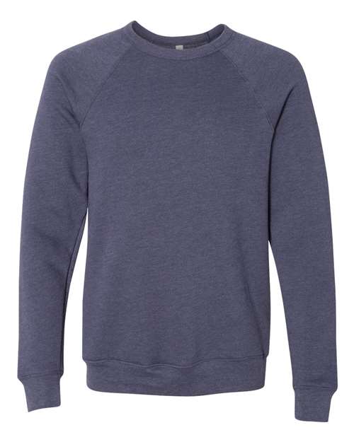 BELLA + CANVAS Unisex Sponge Fleece Raglan Crewneck Sweatshirt