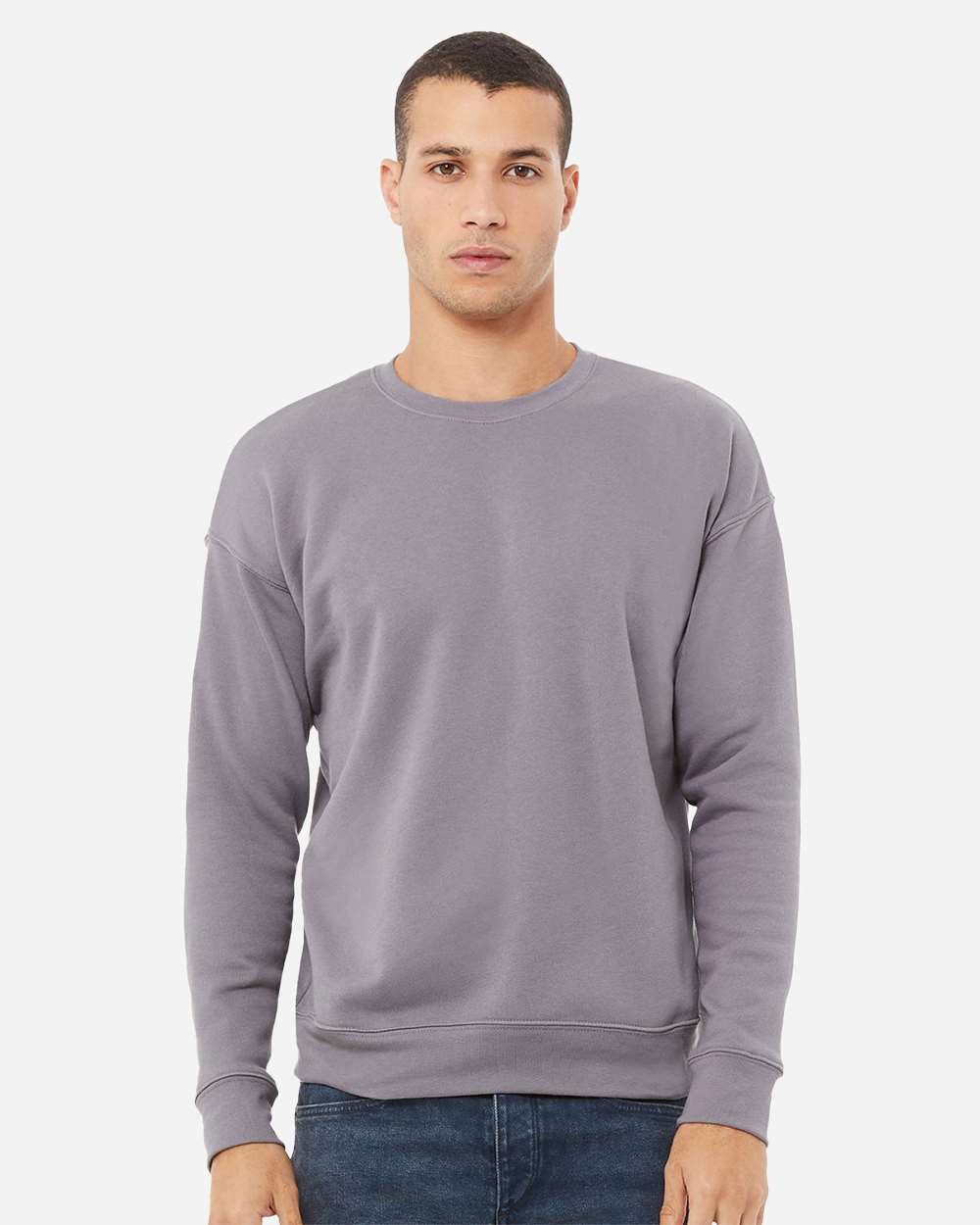 Unisex Sponge Fleece Drop Shoulder Crewneck Sweatshirt