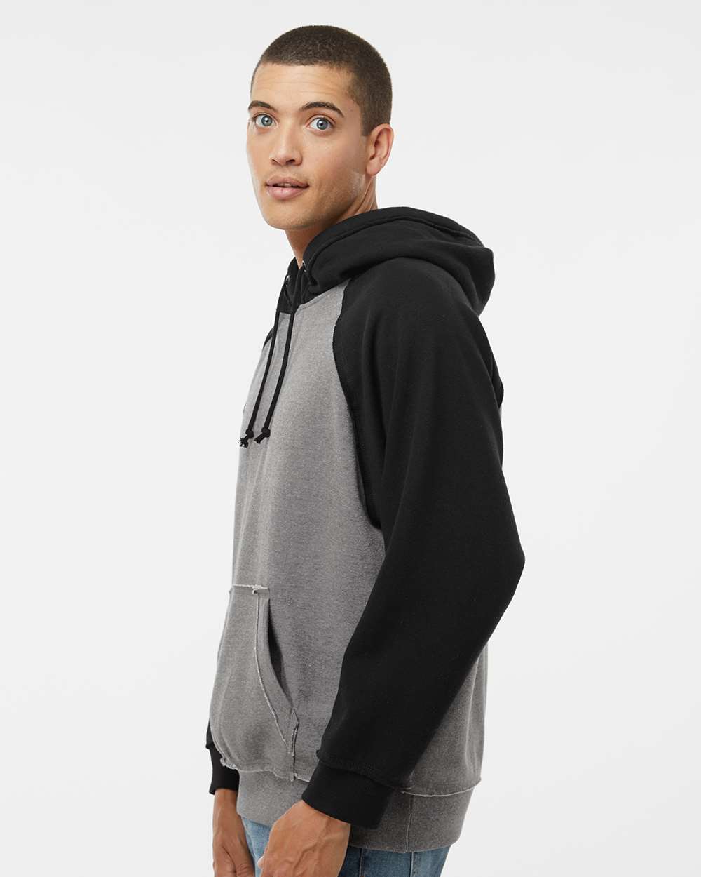 Men's Vintage Heather Hooded Sweatshirt