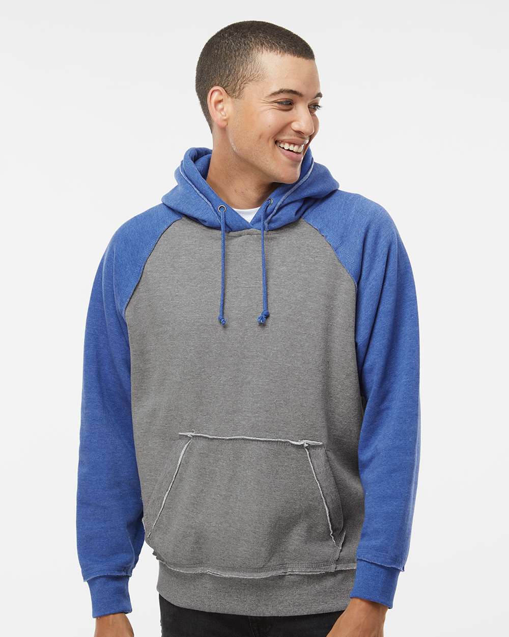 Men's Vintage Heather Hooded Sweatshirt