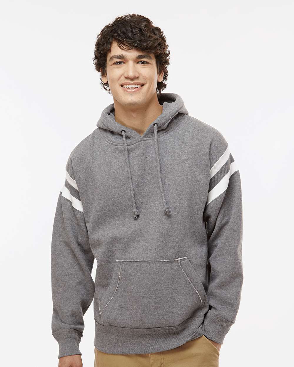 Men's Vintage Athletic Hooded Sweatshirt