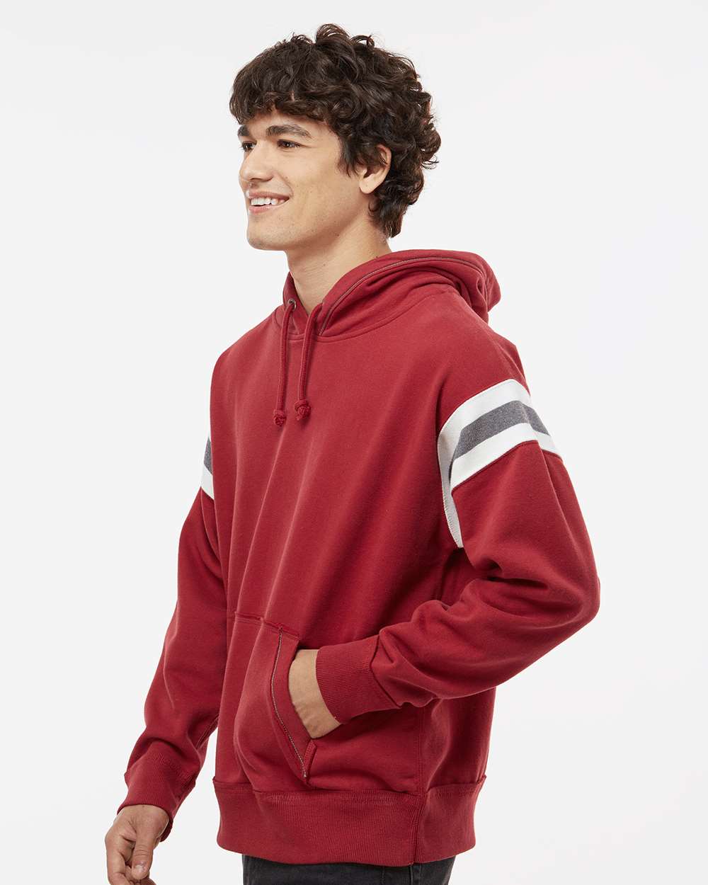 Men's Vintage Athletic Hooded Sweatshirt