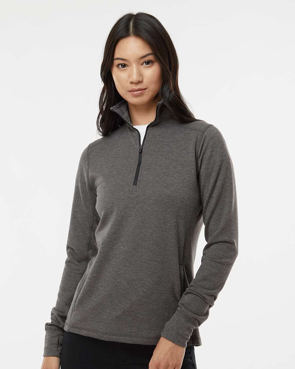 WomenÃ‚â€™s Omega Stretch Quarter-Zip Pullover