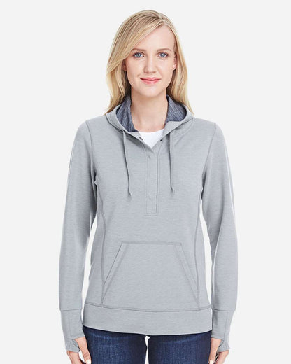 WomenÃ‚â€™s Omega Stretch Snap-Placket Hooded Sweatshirt