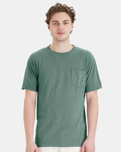 Unisex Garment-Dyed Pocket T-Shirt