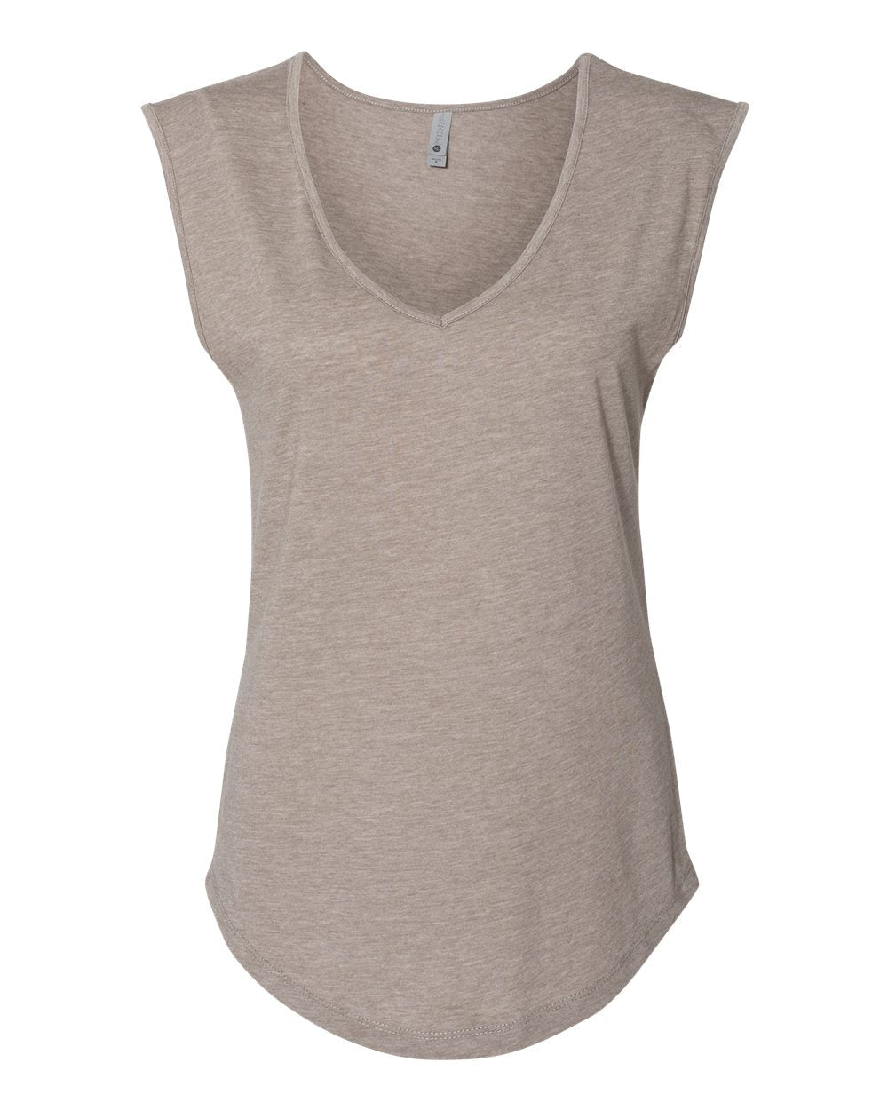 Next Level 5040 Women Festival Sleeveless Deep t-V-Neck T-Shirt