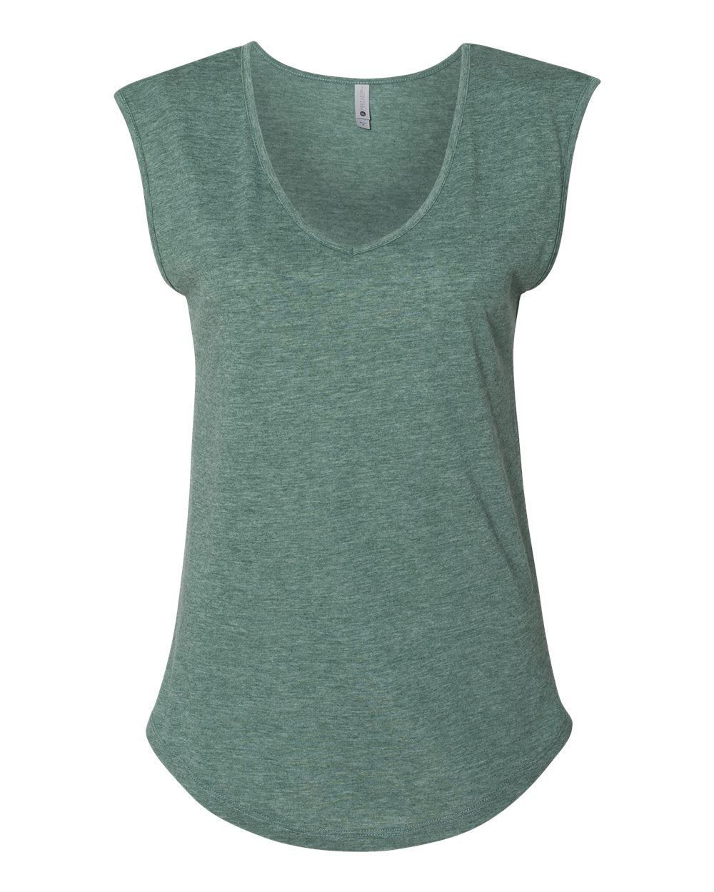Next Level 5040 Women Festival Sleeveless Deep t-V-Neck T-Shirt