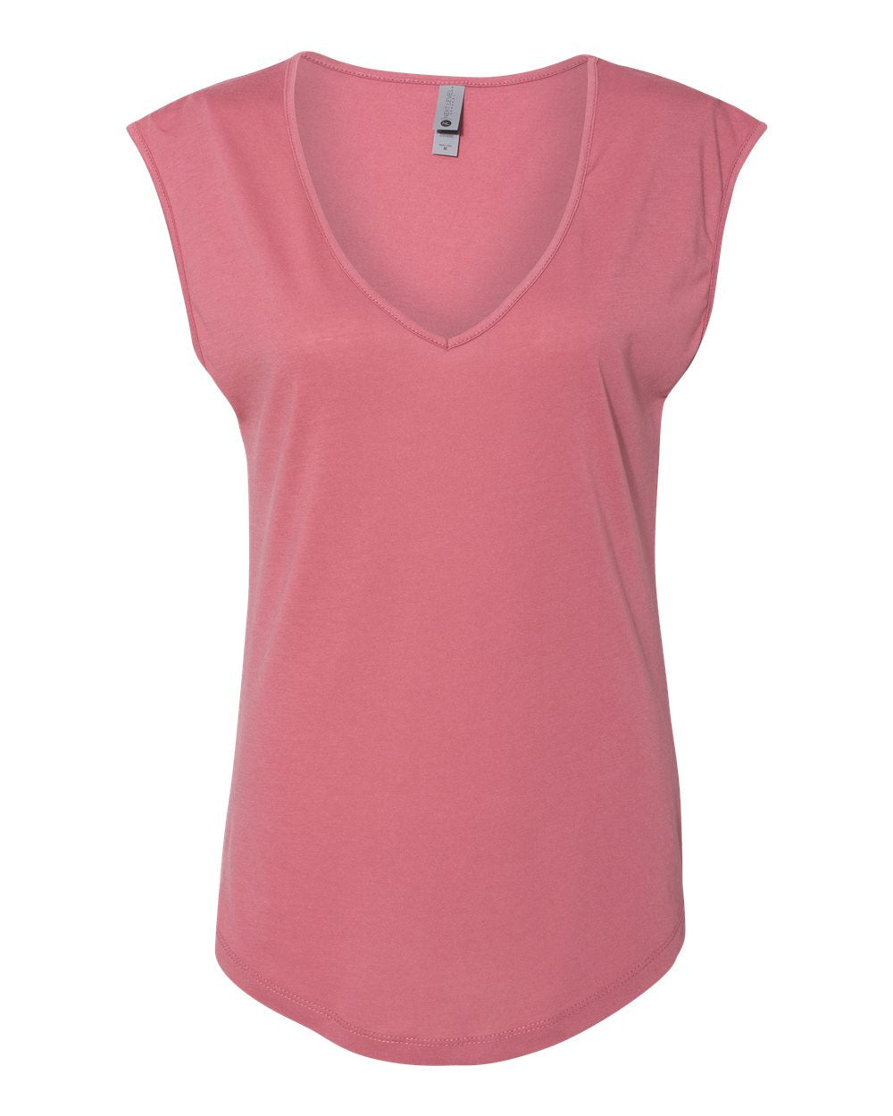 Next Level 5040 Women Festival Sleeveless Deep t-V-Neck T-Shirt