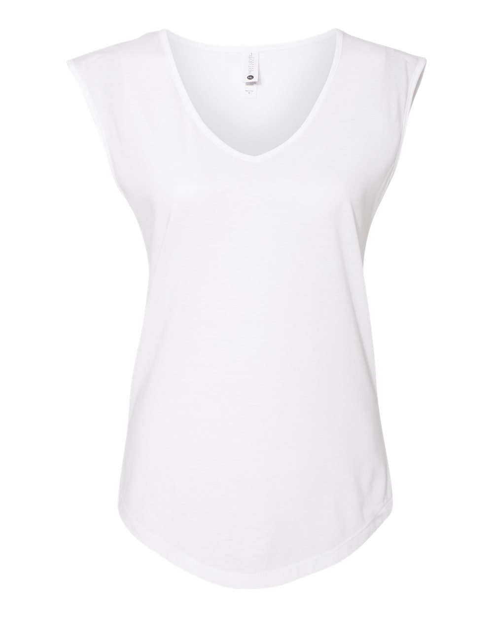Next Level 5040 Women Festival Sleeveless Deep t-V-Neck T-Shirt