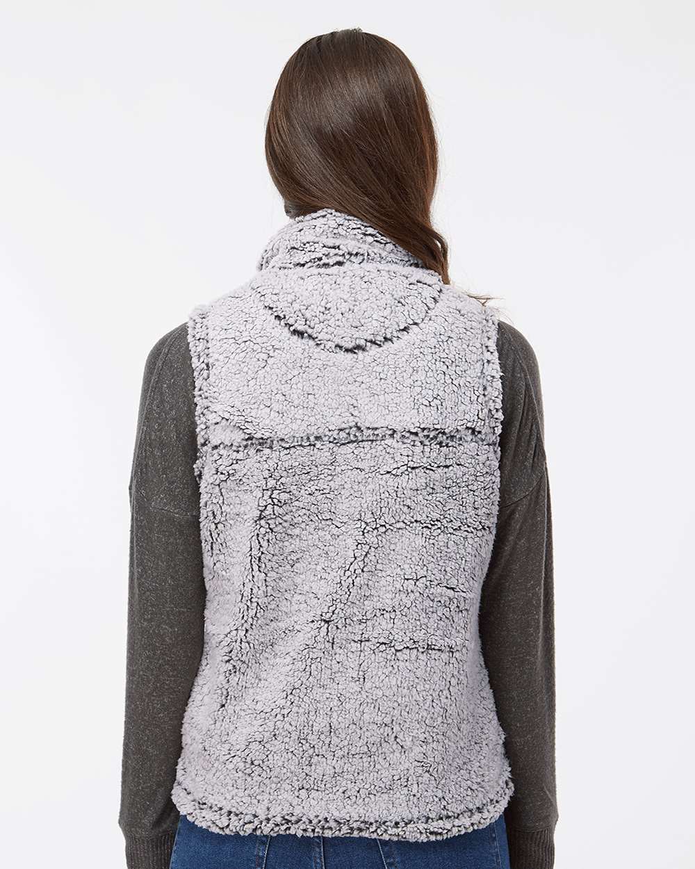 WomenÃ‚â€™s Sherpa Full-Zip Vest