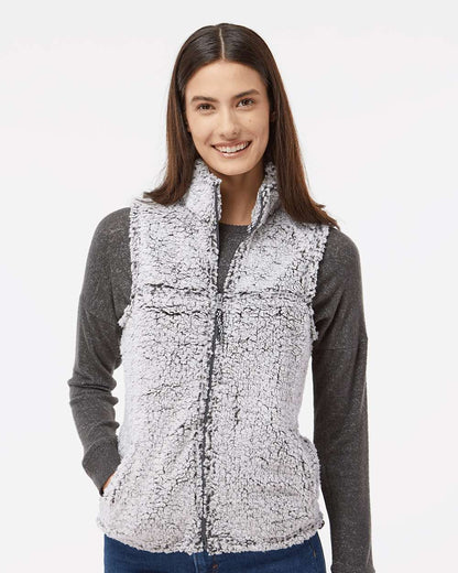 WomenÃ‚â€™s Sherpa Full-Zip Vest
