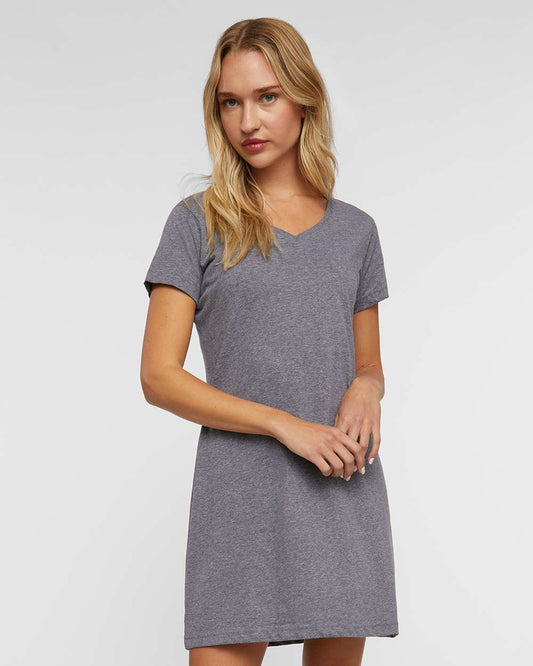 Women's Fine Jersey t-V-Neck Coverup