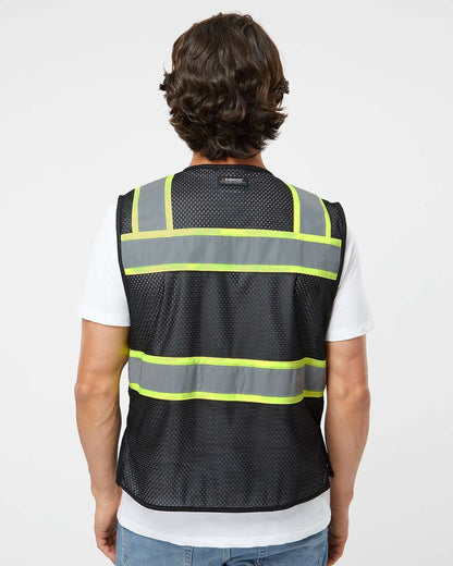 Unisex EV SeriesÃ‚Â® Enhanced Visibility 3 Pocket Mesh Vest