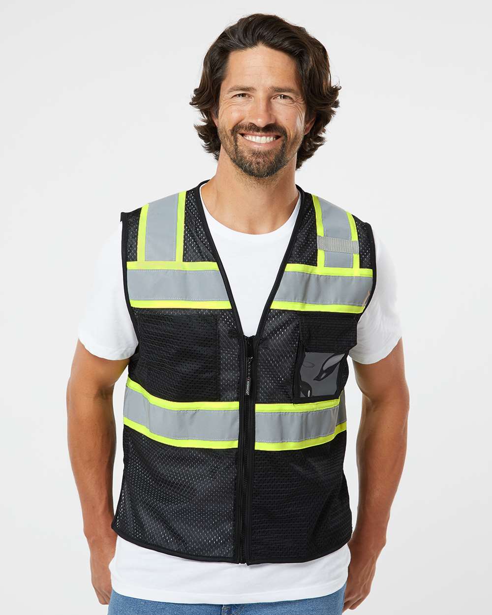 Kishigo EV SeriesÂ® Enhanced Visibility 3 Pocket Mesh Vest