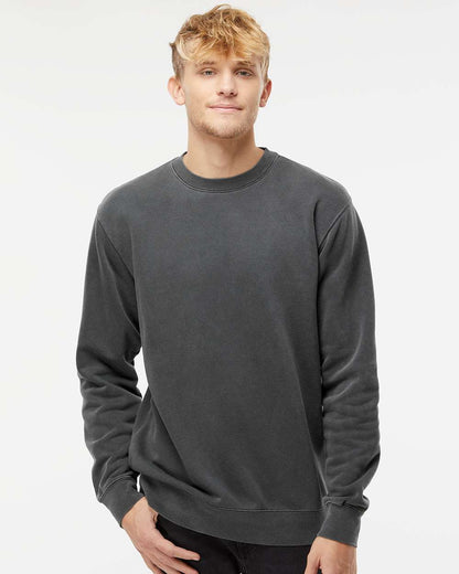 Independent Trading Co. Midweight Pigment-Dyed Crewneck Sweatshirt