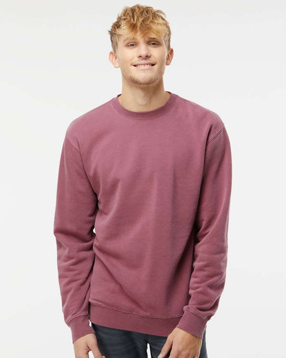 Independent Trading Co. Midweight Pigment-Dyed Crewneck Sweatshirt