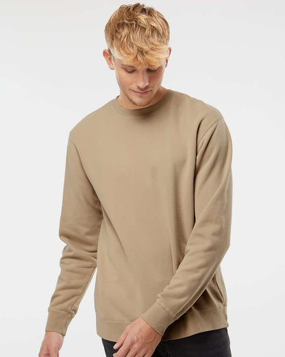 Independent Trading Co. Midweight Pigment-Dyed Crewneck Sweatshirt