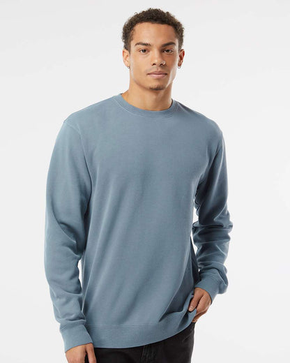 Independent Trading Co. Midweight Pigment-Dyed Crewneck Sweatshirt
