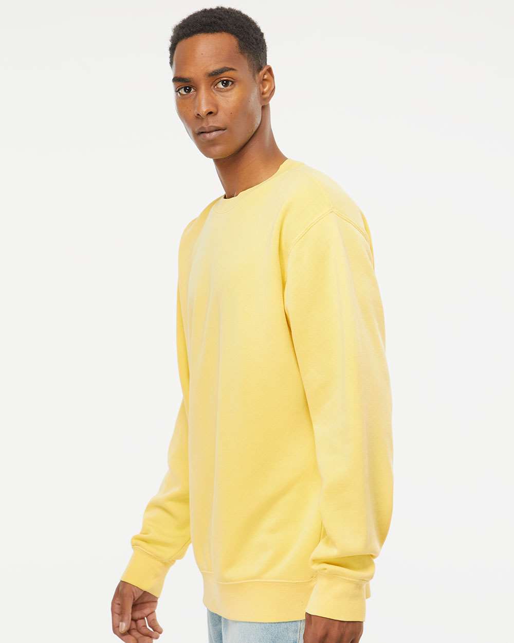 Independent Trading Co. Midweight Pigment-Dyed Crewneck Sweatshirt