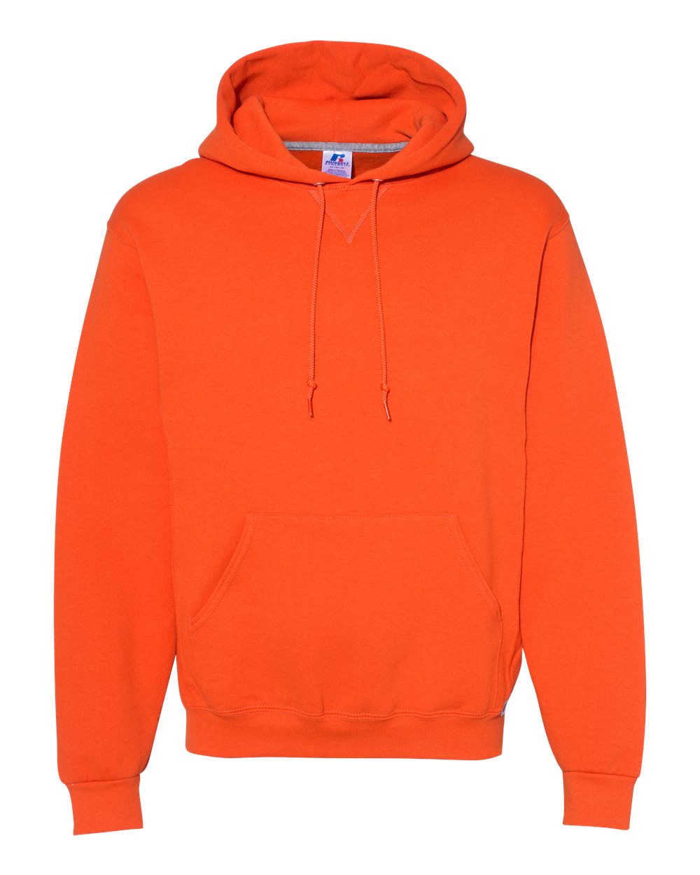Russell Athletic Dri Power Hooded Sweatshirt, XL, Burnt Orange