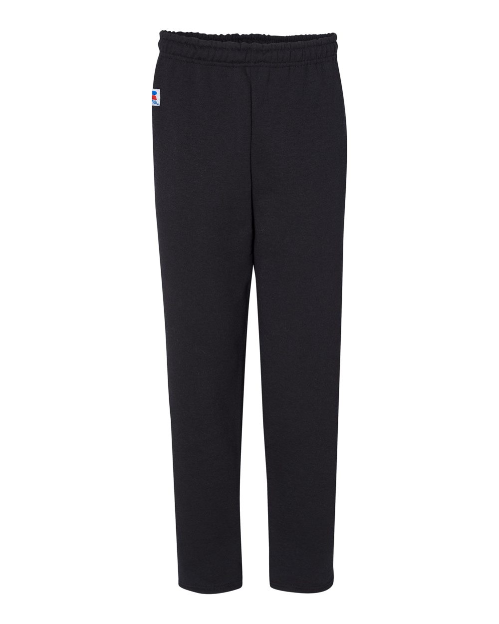 Russell Athletic Men's Dri-Power Core Pant, Black/White, X-Large