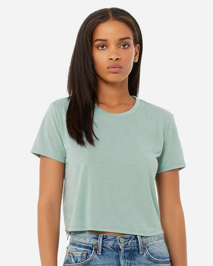 WomenÃ‚â€™s Flowy Crop Tee