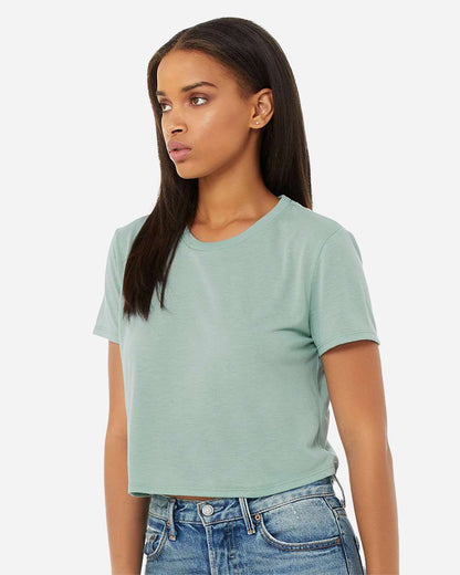 WomenÃ‚â€™s Flowy Crop Tee