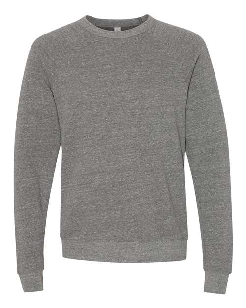BELLA + CANVAS Unisex Sponge Fleece Raglan Crewneck Sweatshirt