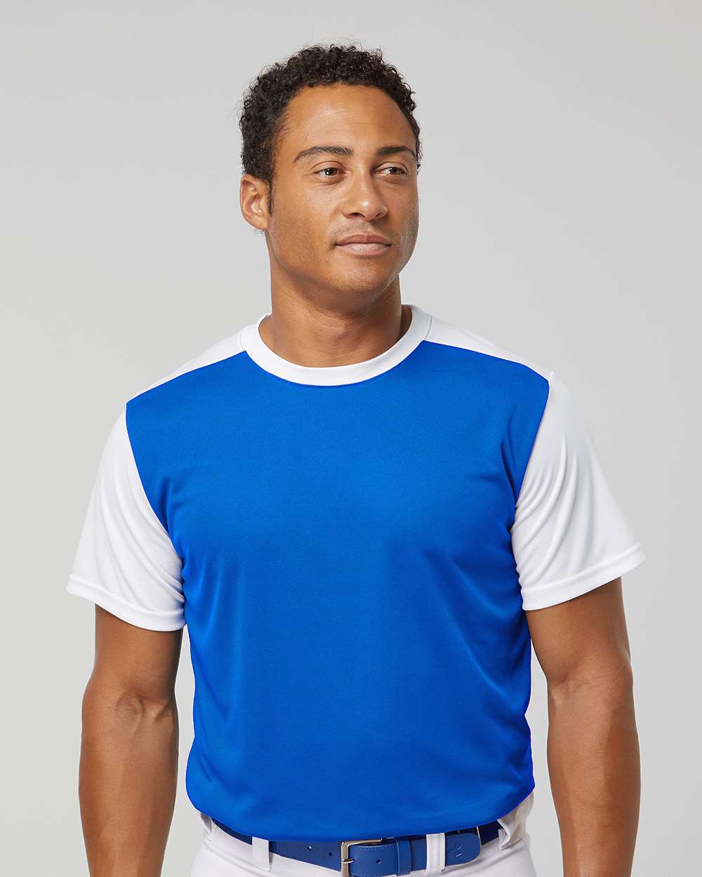 Men's Crewneck Pullover Baseball Jersey