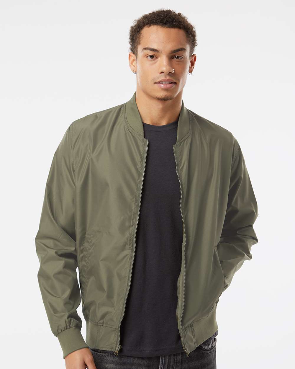 Unisex Lightweight Bomber Jacket