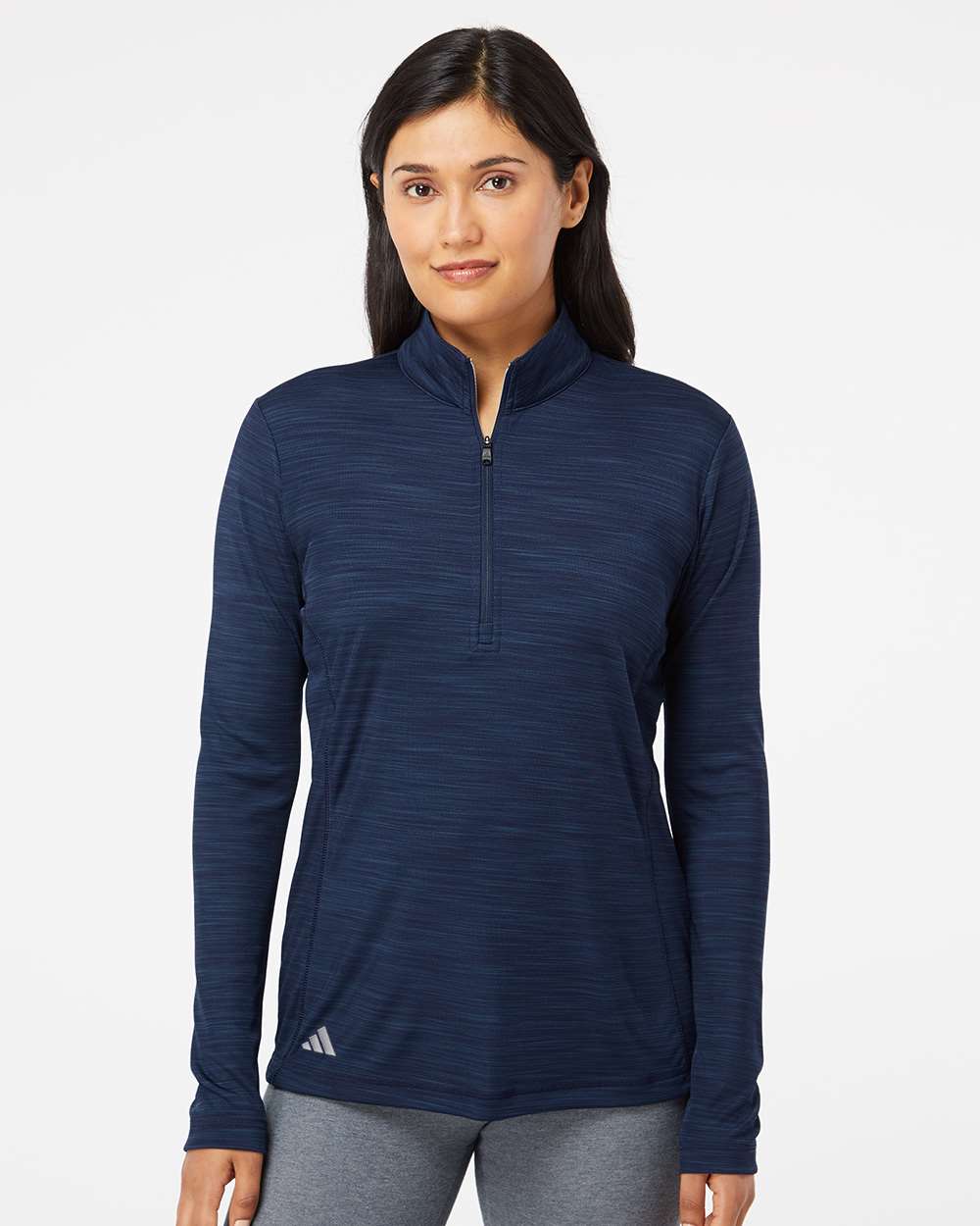 Women's Lightweight MÃƒÂ©lange Quarter-Zip Pullover