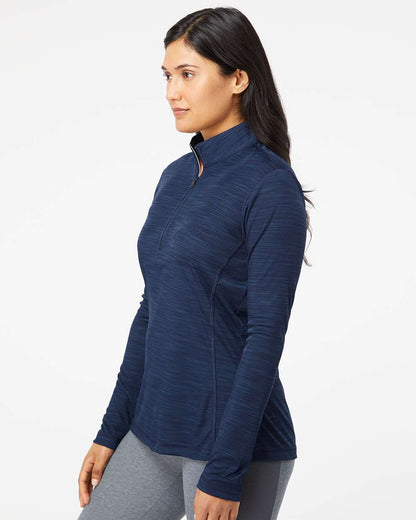 Women's Lightweight MÃƒÂ©lange Quarter-Zip Pullover