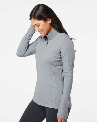 Women's Lightweight MÃƒÂ©lange Quarter-Zip Pullover